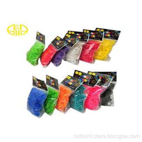 Fashionable rubber band bracelets rainbow loom With Chuck B